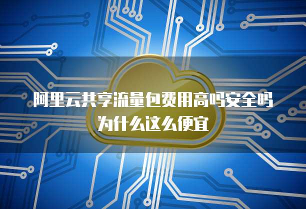 阿里云共享流量包费用高吗安全吗为什么这么便宜