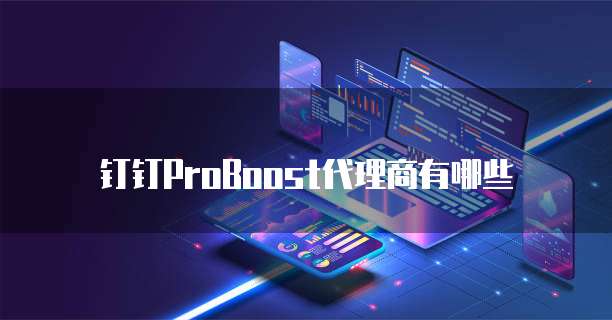 钉钉ProBoost代理商有哪些