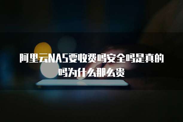 阿里云NAS要收费吗安全吗是真的吗为什么那么贵