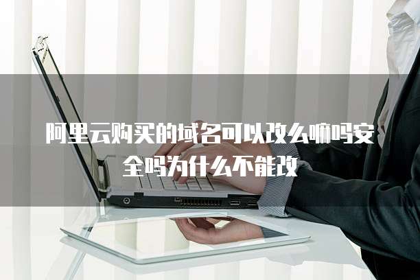 阿里云购买的域名可以改么嘛吗安全吗为什么不能改