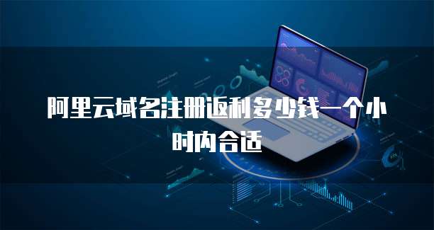 阿里云域名注册返利多少钱一个小时内合适