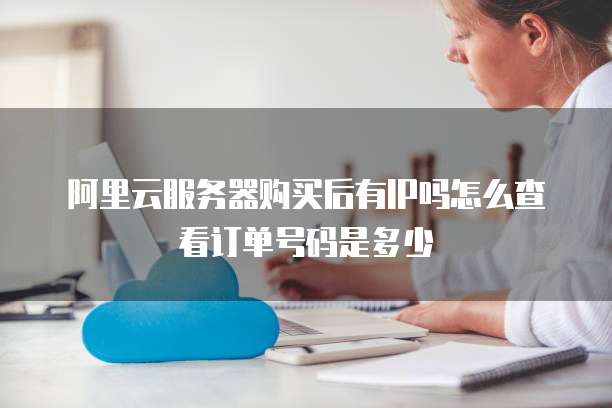 阿里云服务器购买后有IP吗怎么查看订单号码是多少