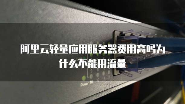 阿里云轻量应用服务器费用高吗为什么不能用流量