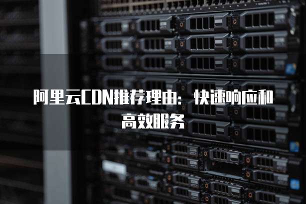 阿里云CDN推荐理由：快速响应和高效服务
