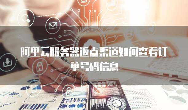 阿里云服务器返点渠道如何查看订单号码信息