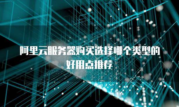 阿里云服务器购买选择哪个类型的好用点推荐
