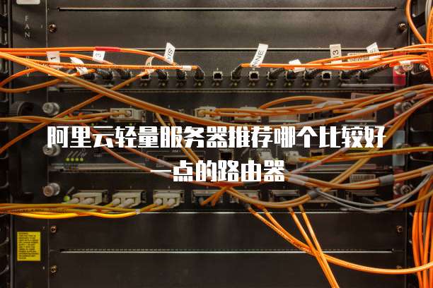 阿里云轻量服务器推荐哪个比较好一点的路由器