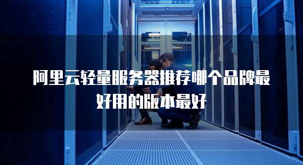 阿里云轻量服务器推荐哪个品牌最好用的版本最好