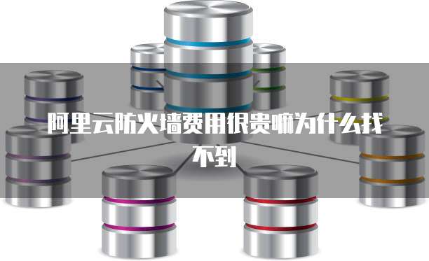 阿里云防火墙费用很贵嘛为什么找不到
