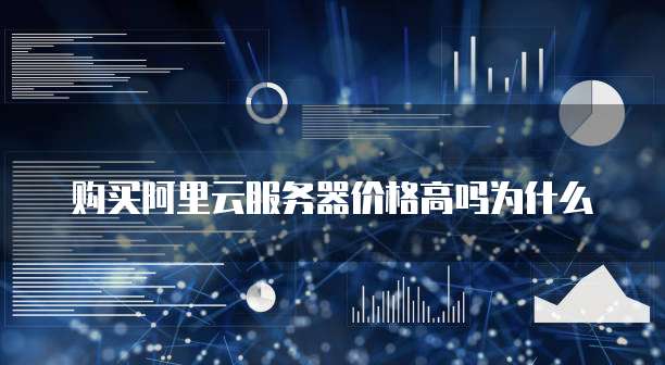 购买阿里云服务器价格高吗为什么