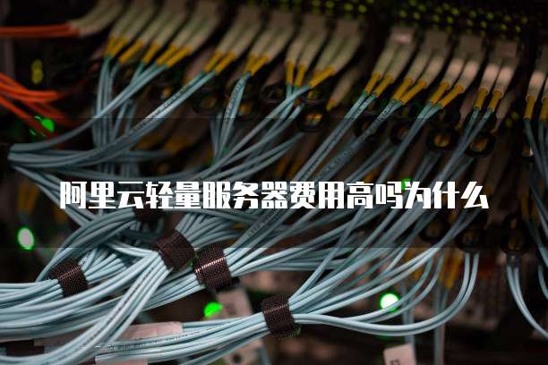 阿里云轻量服务器费用高吗为什么