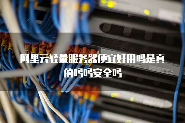 阿里云轻量服务器便宜好用吗是真的吗吗安全吗
