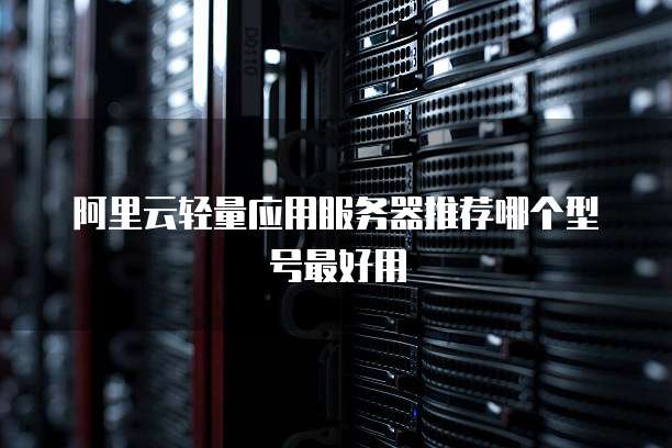 阿里云轻量应用服务器推荐哪个型号最好用