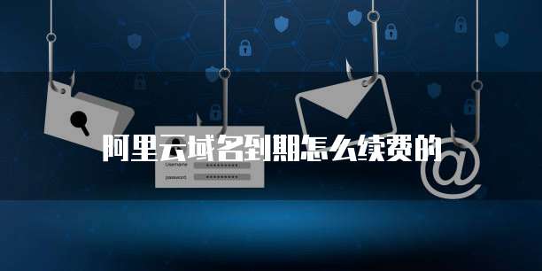 阿里云域名到期怎么续费的