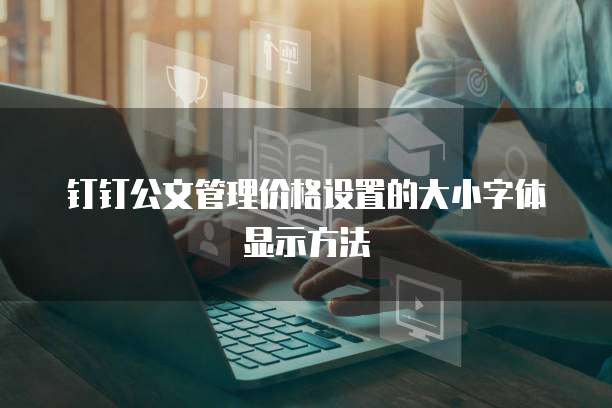 钉钉公文管理价格设置的大小字体显示方法