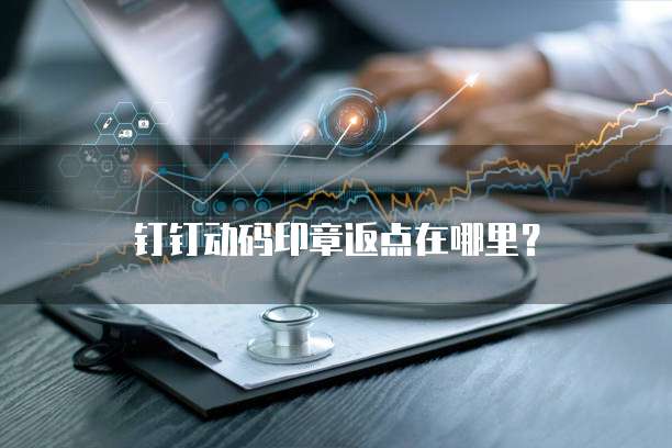 钉钉动码印章返点在哪里?