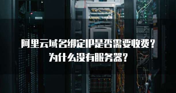 阿里云域名绑定IP是否需要收费?为什么没有服务器?