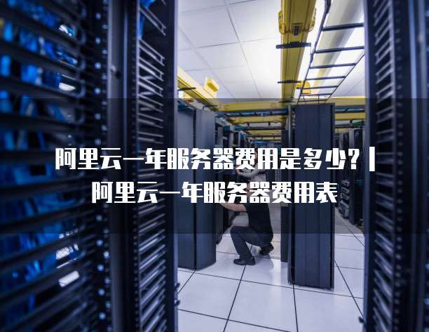 阿里云一年服务器费用是多少?| 阿里云一年服务器费用表