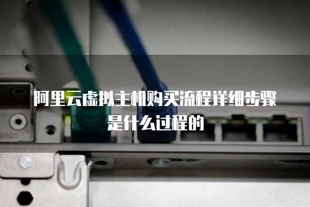 阿里云虚拟主机购买流程详细步骤是什么过程的