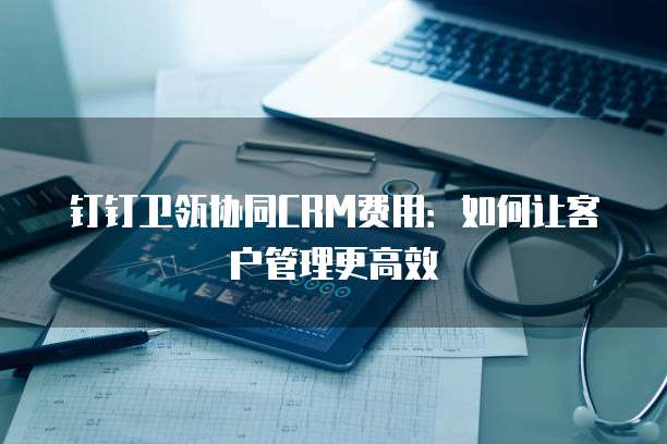 钉钉卫瓴协同CRM费用:如何让客户管理更高效