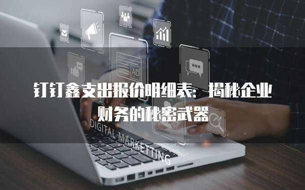 钉钉鑫支出报价明细表:揭秘企业财务的秘密武器