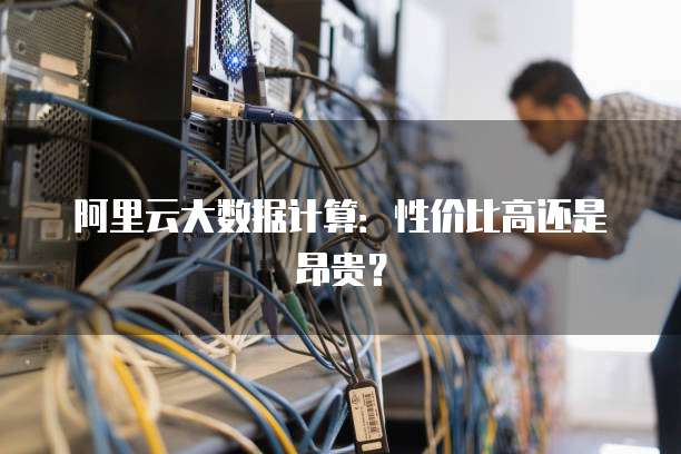 阿里云大数据计算:性价比高还是昂贵?