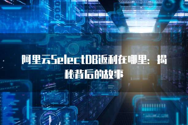 阿里云SelectDB返利在哪里：揭秘背后的故事