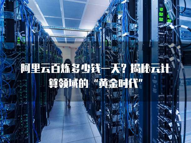 阿里云百炼多少钱一天?揭秘云计算领域的“黄金时代”