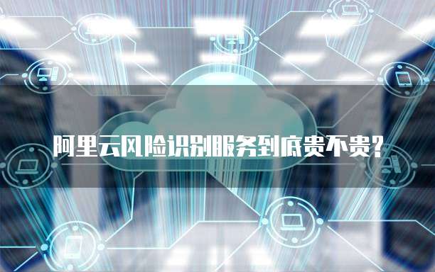 阿里云风险识别服务到底贵不贵?