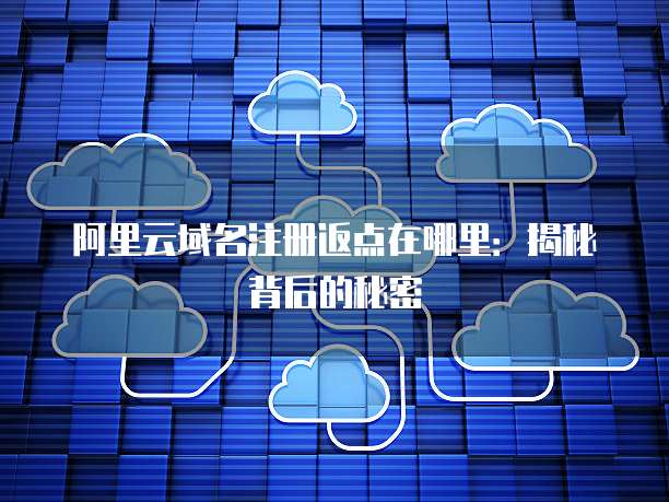 阿里云域名注册返点在哪里:揭秘背后的秘密