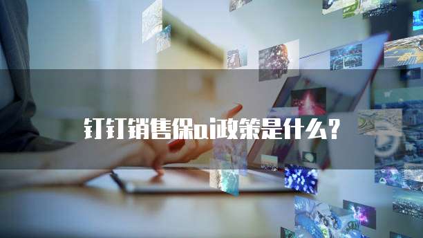 钉钉销售保ai政策是什么？