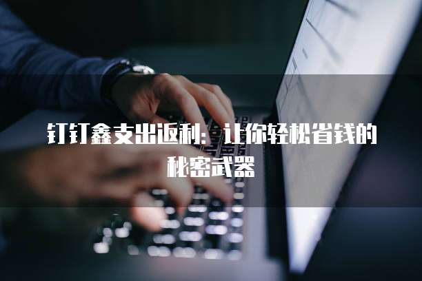钉钉鑫支出返利:让你轻松省钱的秘密武器