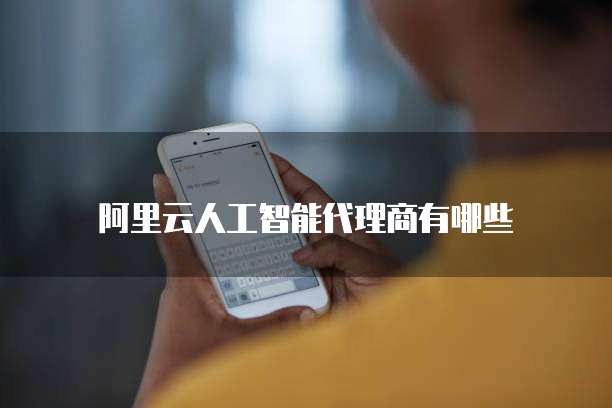 阿里云人工智能代理商有哪些