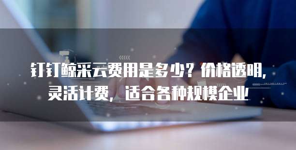 钉钉鲸采云费用是多少?价格透明,灵活计费,适合各种规模企业