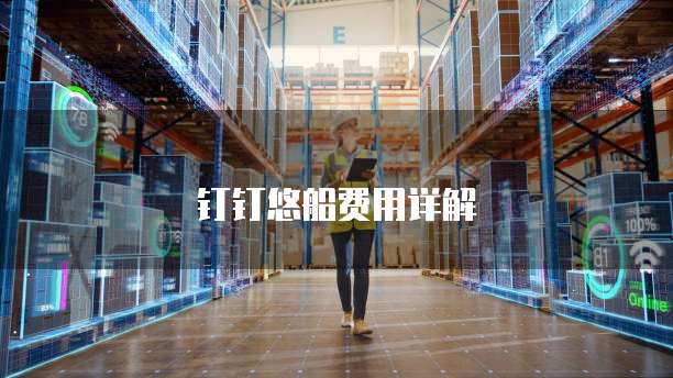 钉钉悠船费用详解