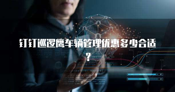 钉钉巡逻鹰车辆管理优惠多少合适？