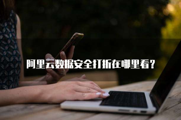 阿里云数据安全打折在哪里看?