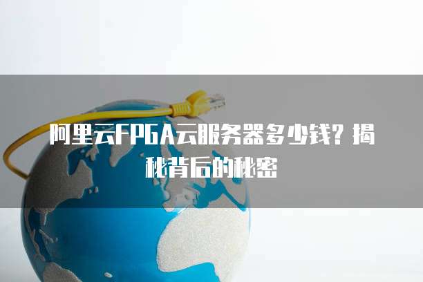 阿里云FPGA云服务器多少钱?揭秘背后的秘密