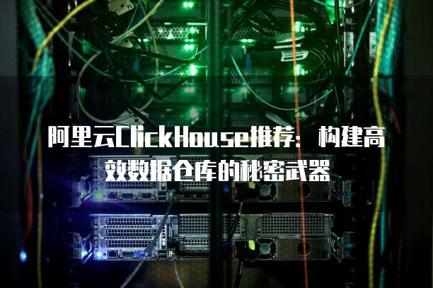 阿里云ClickHouse推荐:构建高效数据仓库的秘密武器