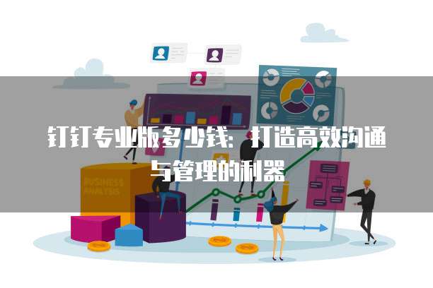 钉钉专业版多少钱:打造高效沟通与管理的利器