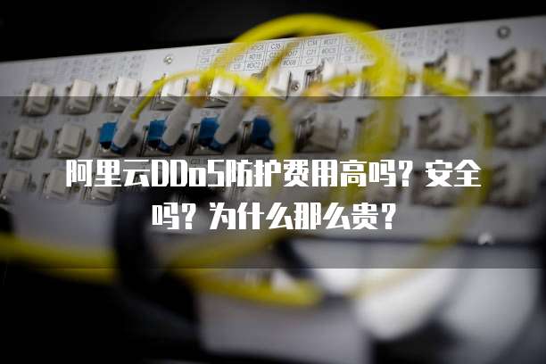阿里云DDoS防护费用高吗？安全吗？为什么那么贵？