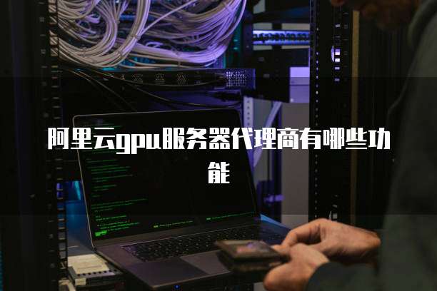 阿里云gpu服务器代理商有哪些功能