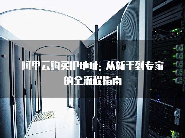 阿里云购买IP地址: 从新手到专家的全流程指南