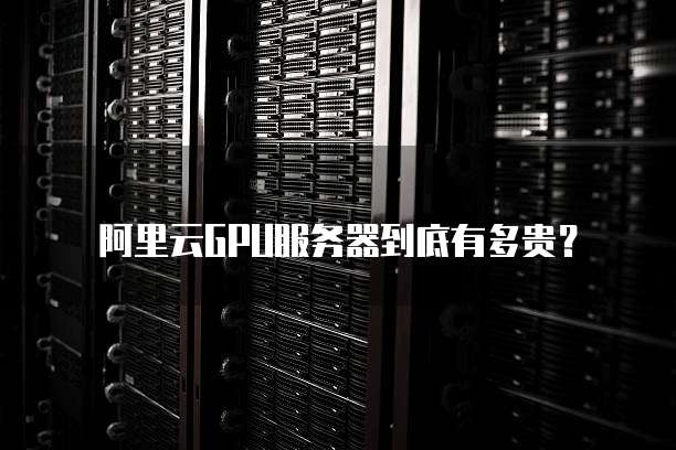 阿里云GPU服务器到底有多贵?