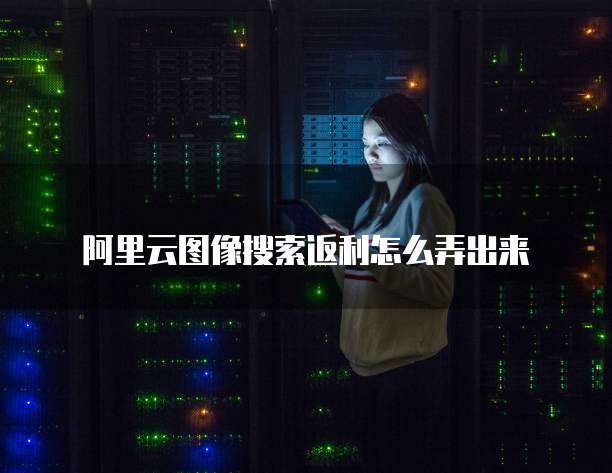 阿里云图像搜索返利怎么弄出来