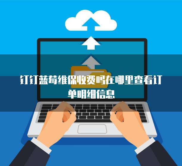 钉钉蓝莓维保收费吗在哪里查看订单明细信息
