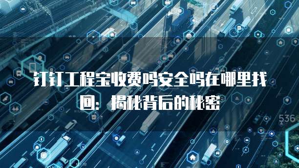 钉钉工程宝收费吗安全吗在哪里找回:揭秘背后的秘密