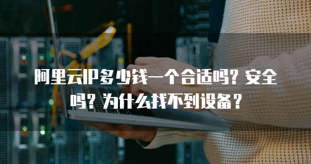 阿里云IP多少钱一个合适吗?安全吗?为什么找不到设备?
