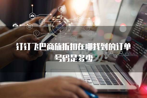 钉钉飞巴商旅折扣在哪找到的订单号码是多少