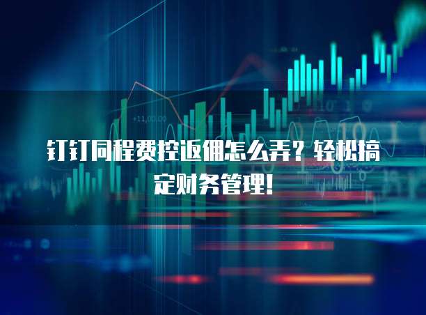 钉钉同程费控返佣怎么弄？轻松搞定财务管理！